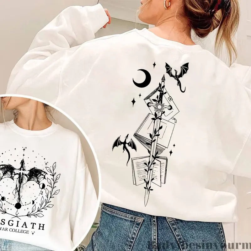 Basgiath War College Shirt, Fourth Wing Comfort colors Shirt, Dragon Rider Shirt, Rebecca Yoros, Fourth Wing, Violet...