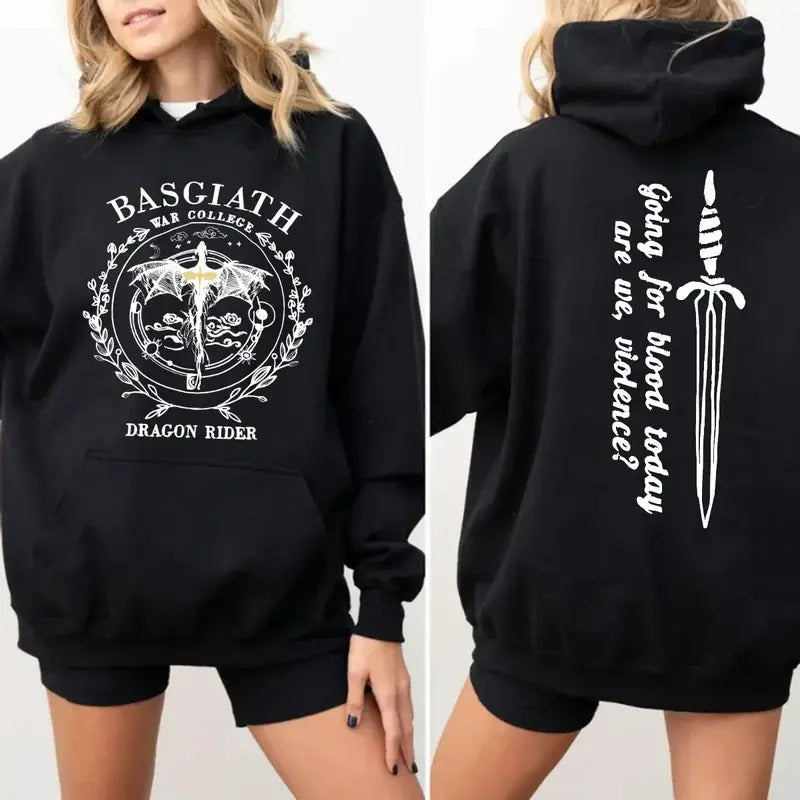 Basgiath War College, Xaden Riorson,Fourth Wing, Bookish Shirt, Dragon Rider, Fourth Wing Shirts, Violet Sorrengail,...
