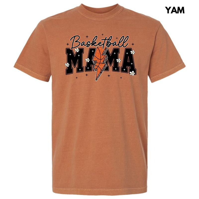 Basketball Lightning Mama Comfort Colors T-Shirt 'NLB' Hoodie, Sweatshirt | HypeDripTees.com