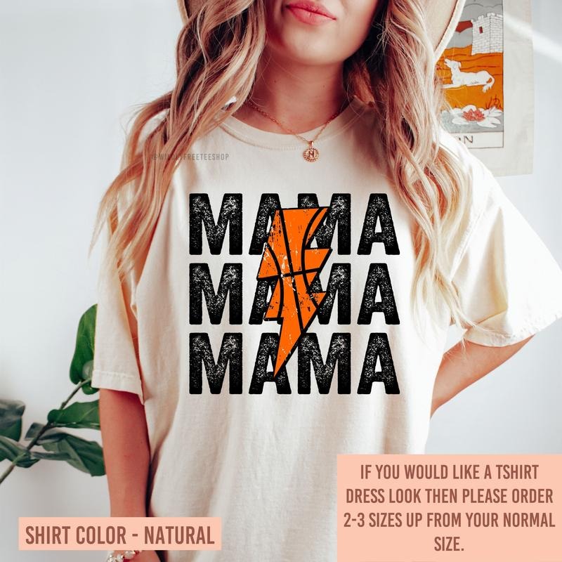 Basketball Mama Shirt Mom Basketball Shirt Basketball Game Shirt Basketball Season Shirt Sports Mom Tee Shirt Trendy...