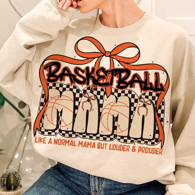 Basketball Mama Shirt Shirt, Basketball Shirt, Basketball Game Day Shirt, Basketball Mom Shirt Sublimation, Coquette...