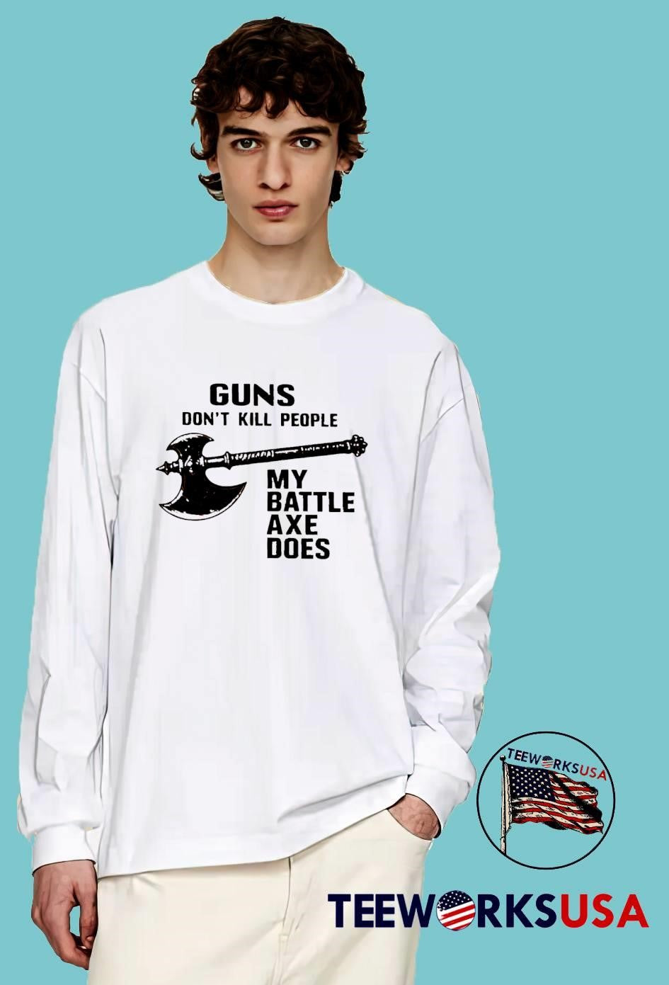 Battle Axe Fans Kill People Battle Axe T-Shirt
