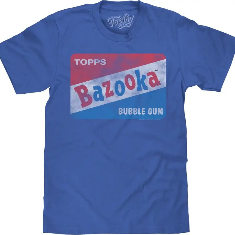 Bazooka Bubble Gum Big & Tall T-Shirt - Blue Hoodie, Sweatshirt | HypeDripTees.com