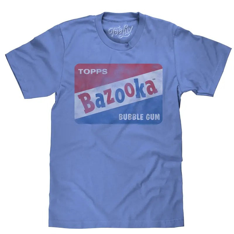 Bazooka Bubble Gum T-Shirt - Blue Hoodie, Sweatshirt | HypeDripTees.com