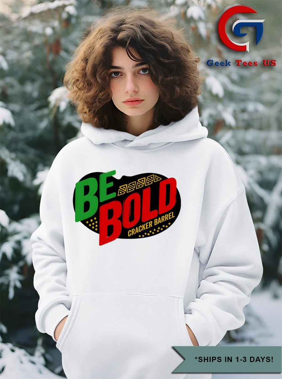 Be Bold Cracker Barrel logo shirt