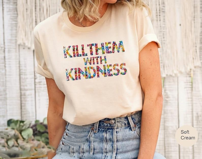 Be Kind Shirt, Kindness Shirt, Christian Shirt, Retro Be Kind Shirt,Vintage Shirt, Love Shirt,Women's Shirt,Gift For...