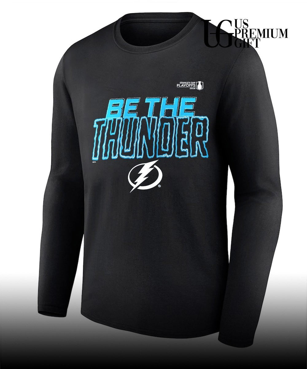 Be the Thunder Tampa Bay Lightning NBA 2026 Playoffs shirt