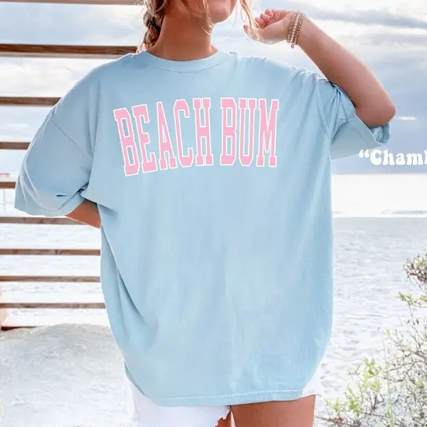 Beach BumTshirt Beachy Tees Summer Sweater Hoodie, Sweatshirt | HypeDripTees.com
