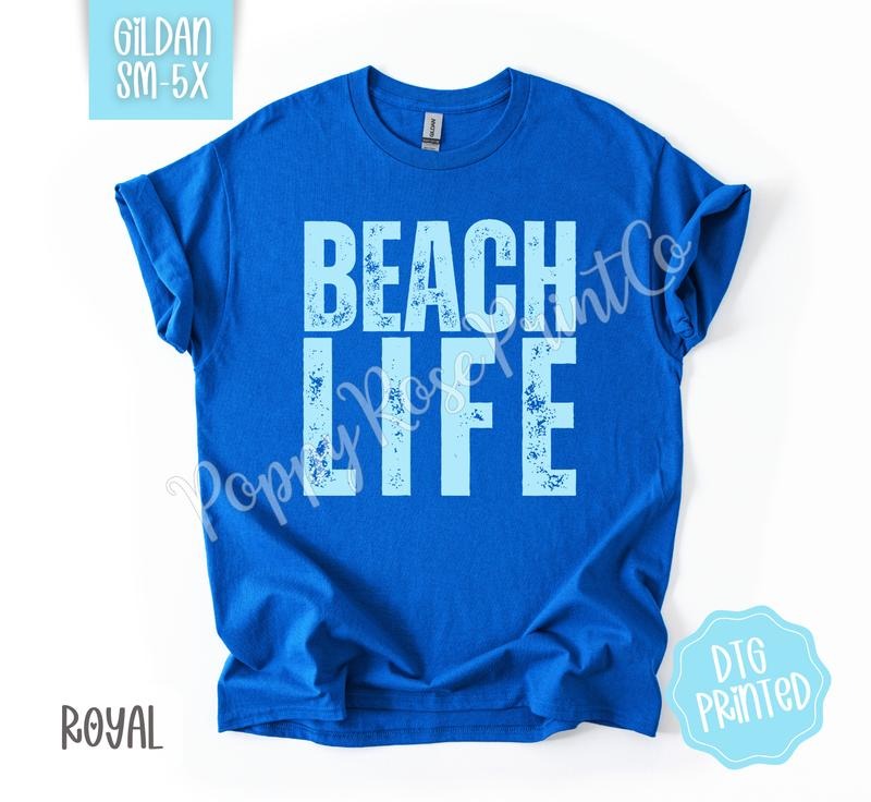 Beach Life Gildan Shirt, Cute Summer Tshirt, Trendy Women's Tee, Gift for Her Hoodie, Sweatshirt | HypeDripTees.com