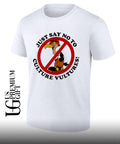 Beaky Buzzard just say no to culture vultures shirt