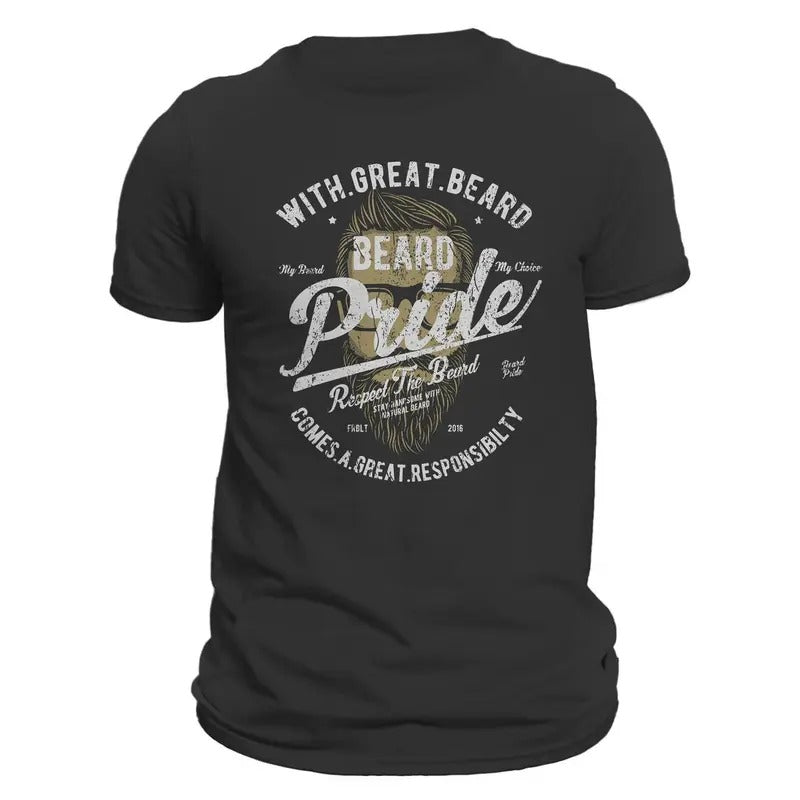 Beard Pride Men's T-Shirt Hoodie, Sweatshirt | HypeDripTees.com