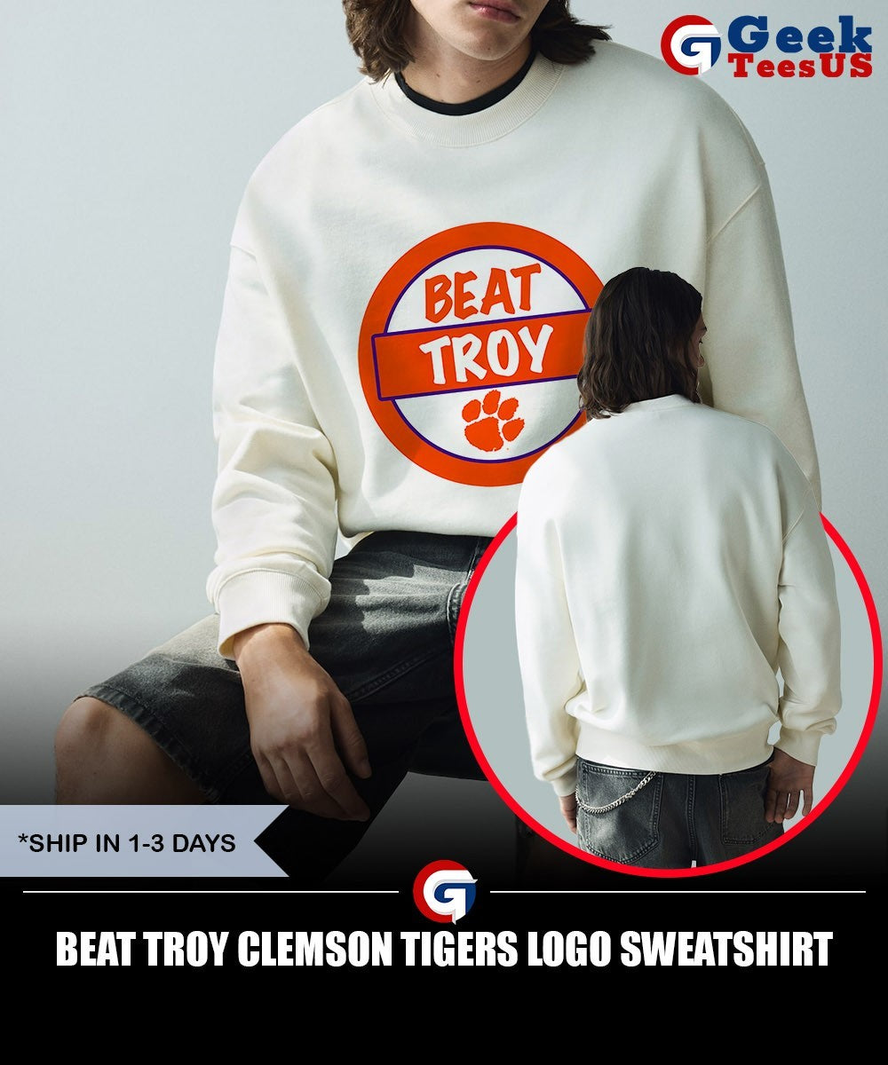 Beat Troy Clemson Tigers logo shirt