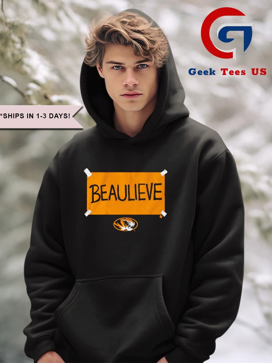 Beau Pribula Believe Missouri Tigers football shirt