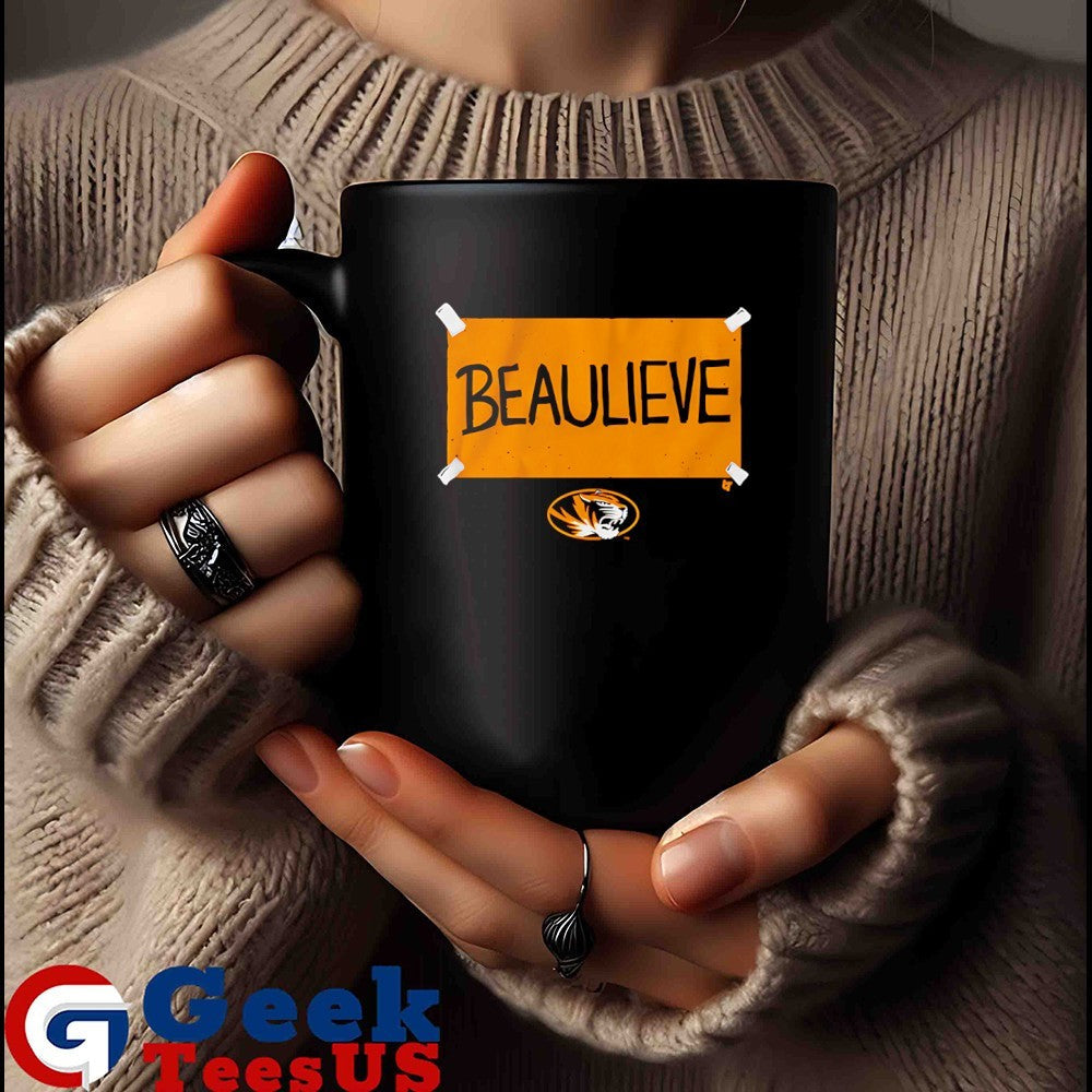Beau Pribula Believe Missouri Tigers football shirt