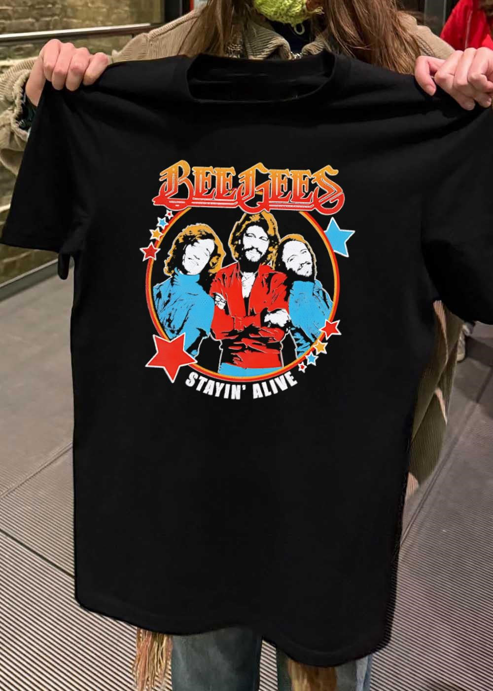 Bee Gees Stayin’ Alive Music Fan Shirt