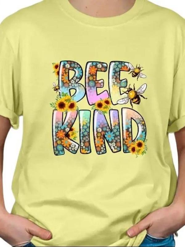 Bee Kind be Kind graphic softstyle T-shirt Hoodie, Sweatshirt | HypeDripTees.com