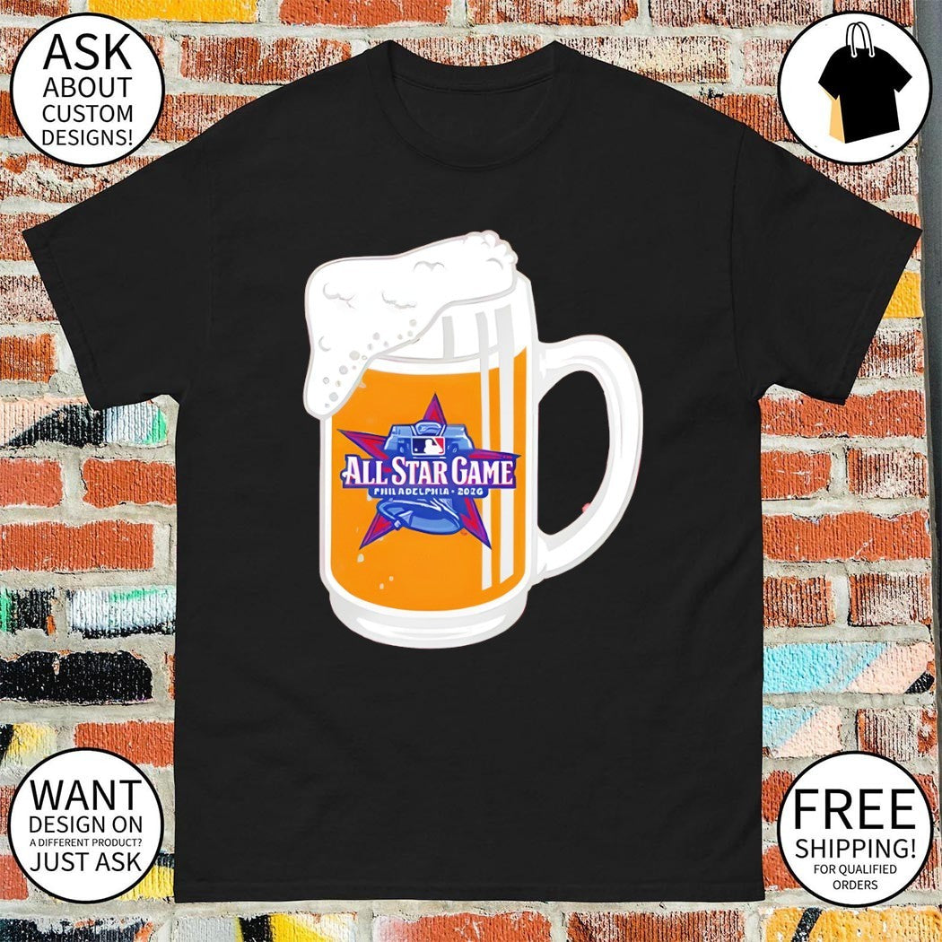 Beer Philadelphia Phillies Baseball MLB 2026 All Star Game shirt