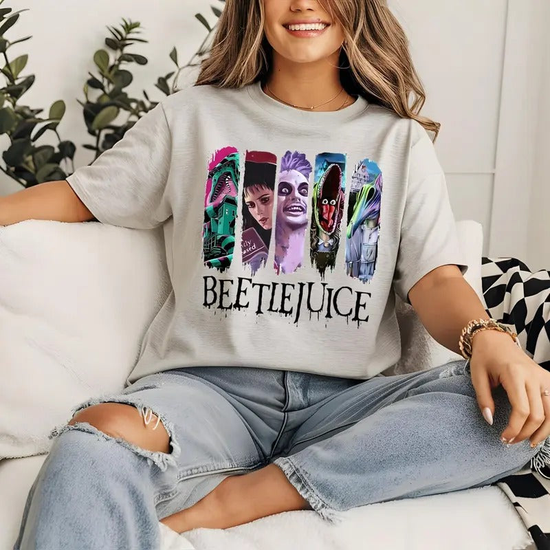 Beetlejuice Halloween T-Shirt, Halloween Movie Beetlejuice Sweatshirt, Halloween Shirt Hoodie | HypeDripTees.com