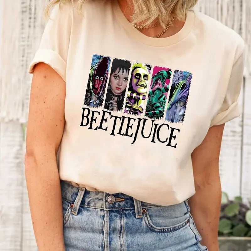 Beetlejuice Shirt, Hallowen Shirt,  Cute Fall Shirt, Spooky Season Hoodie, Sweatshirt | HypeDripTees.com