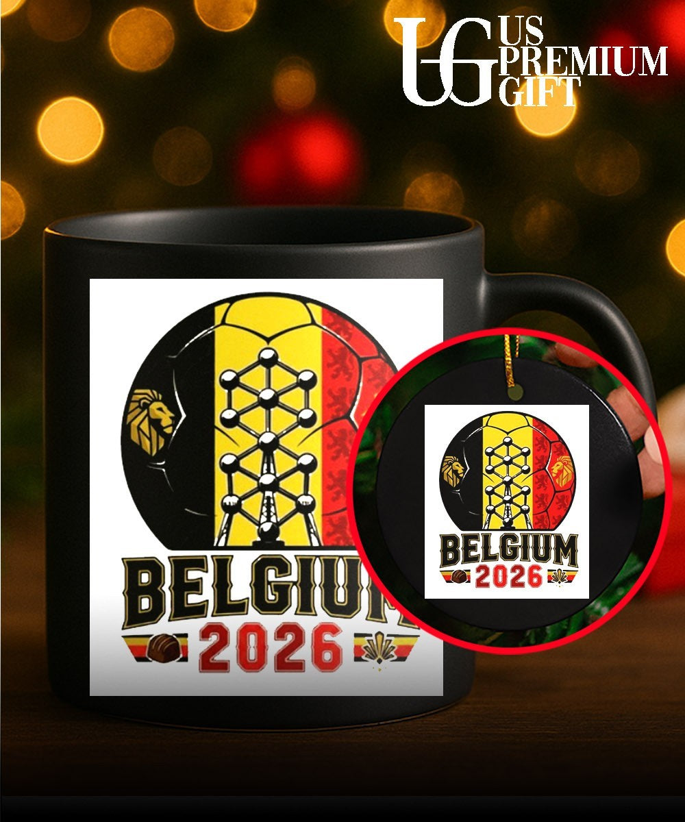 Belgium Atomium lion soccer ball World Cup 2026 shirt