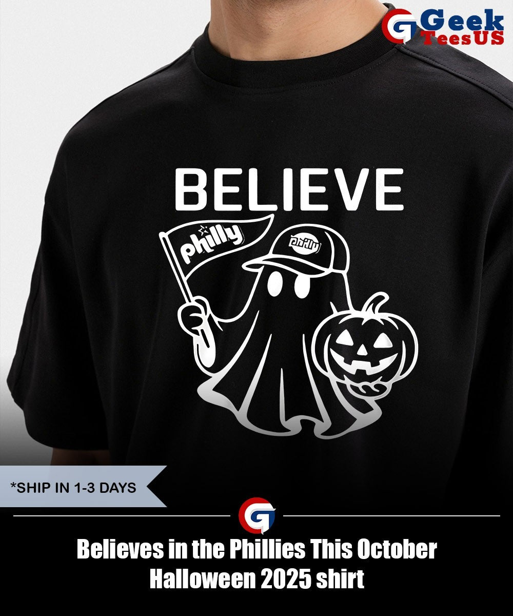 Believes in the Phillies This October Halloween 2025 shirt