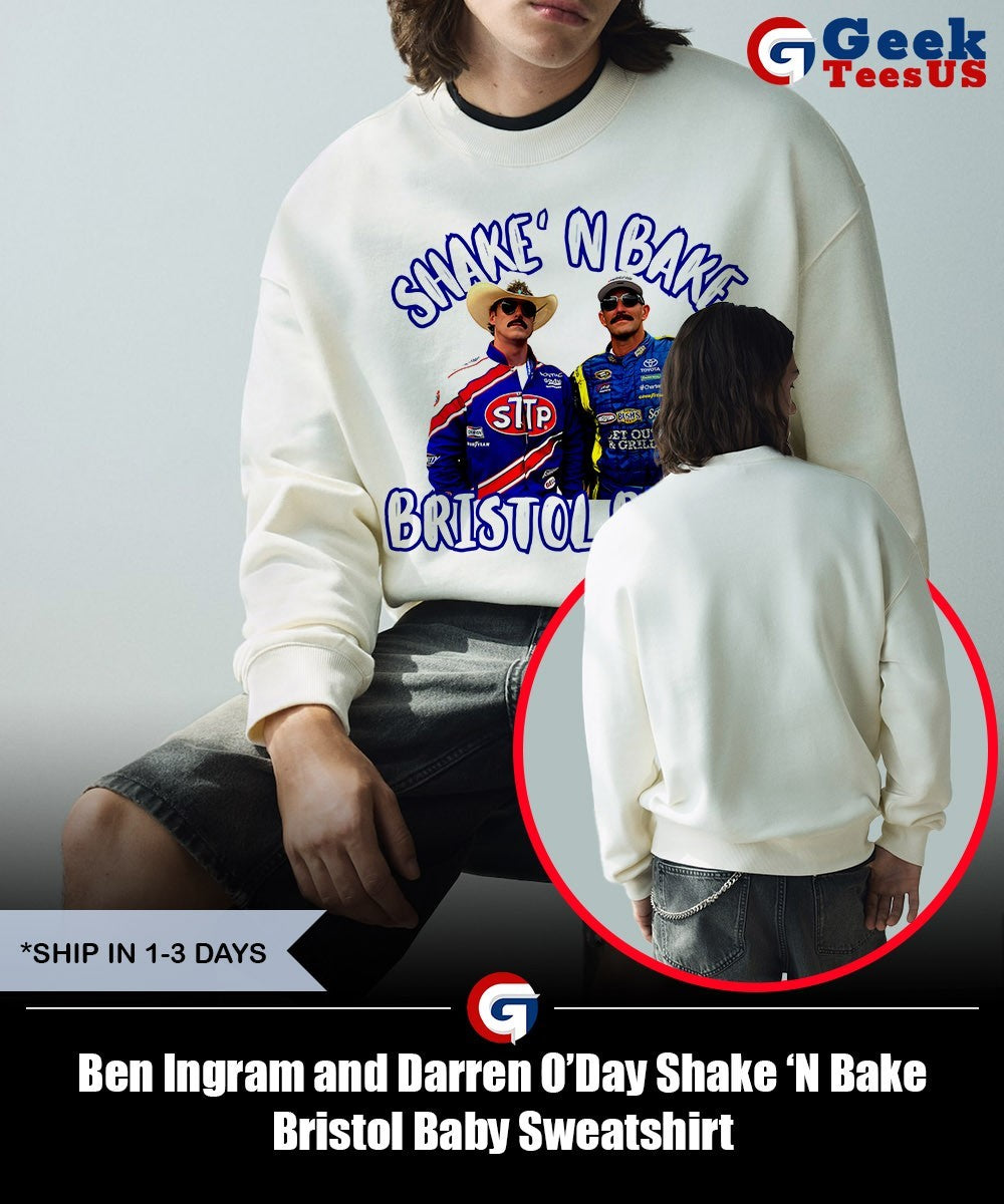 Ben Ingram and Darren O’Day Shake ‘N Bake Bristol Baby shirt