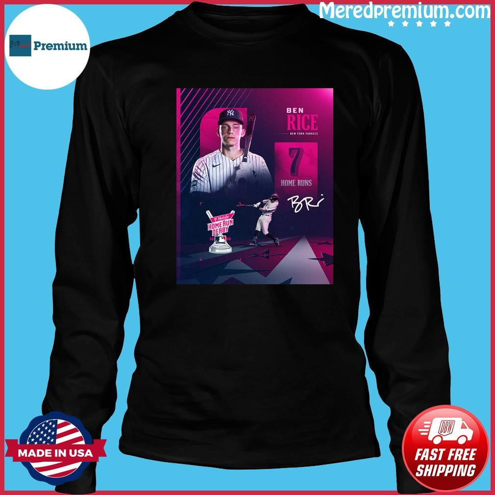 Ben Rice Yankees 7hrs Home Run Derby 2026 Shirt