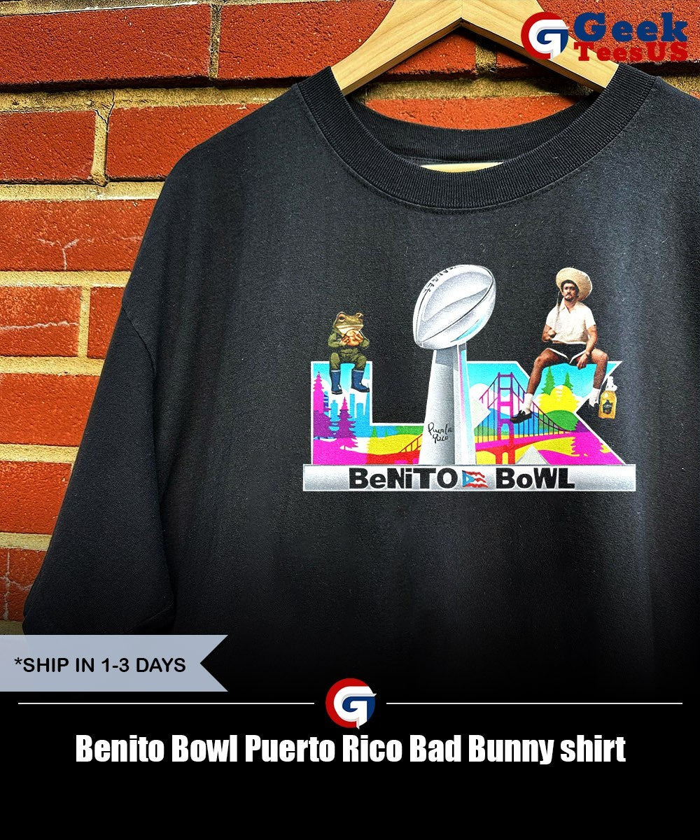 Benito Bowl Puerto Rico Bad Bunny shirt