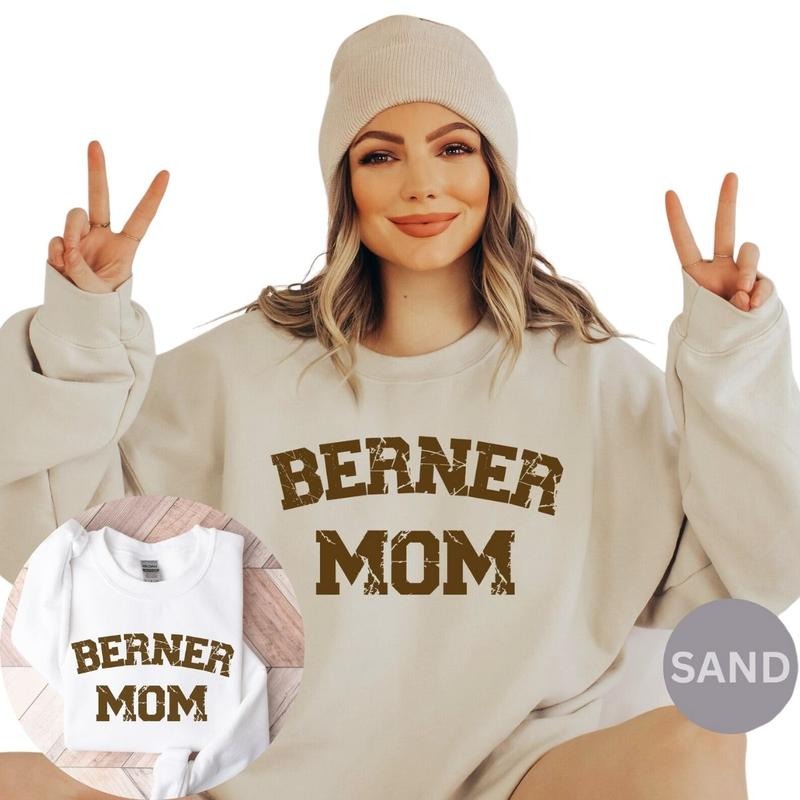 Berner Mom Sweatshirt, Gift For Dog Mom, Bernese Dog Mom Gift T-Shirts, Hoodie | HypeDripTees.com