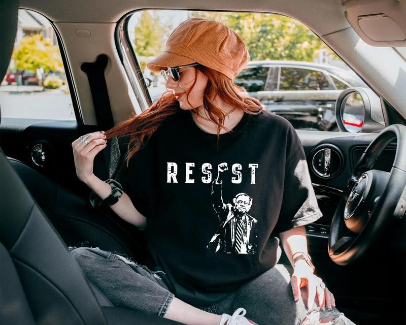 Bernie Sanders Resist Shirt, Bernie Mood, Bernie Sanders Shirt, Sanders Resist Tshirt Hoodie, Sweatshirt | HypeDripTees.com
