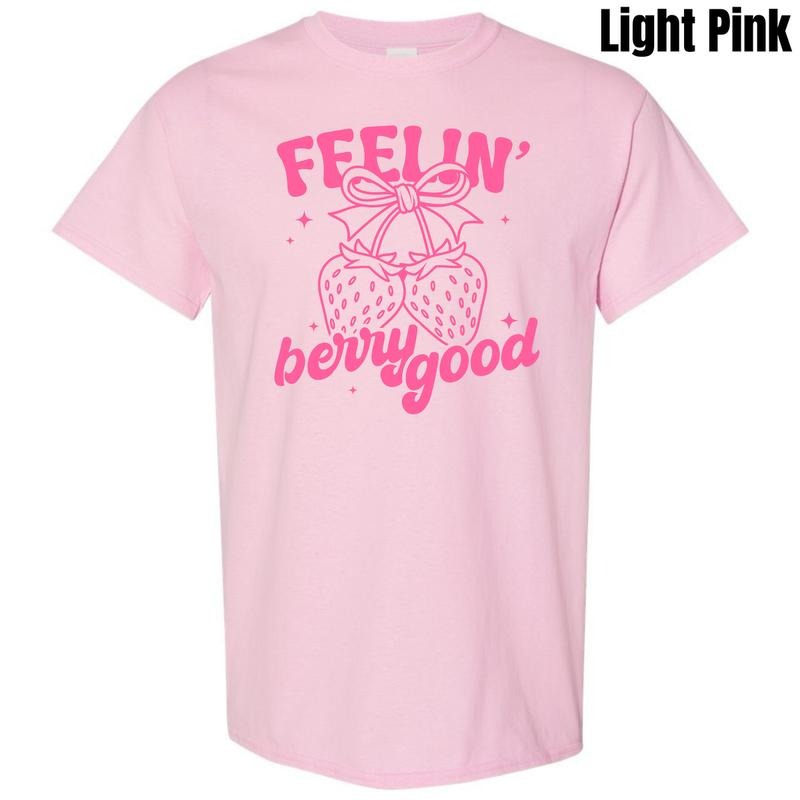 Berry Good Feelin Gildan Short Sleeve T-Shirt 'NLB' Hoodie, Sweatshirt | HypeDripTees.com