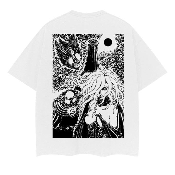 Berserk "Slan" Vintage Oversized Tee Anime T-shirt 100% Cotton Original Design Men's Top Streetwear Casual Crewneck...