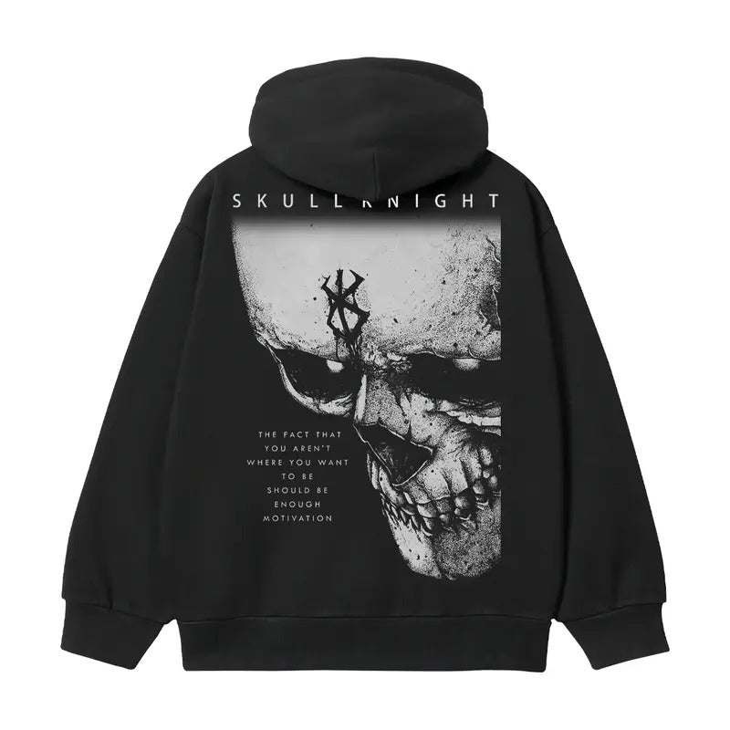 Berserk "The Demon King" Heavyweight Vintage Hoodie Cotton Blend Classic Anime Sweatshirt Menswear Tops Pullover Long...