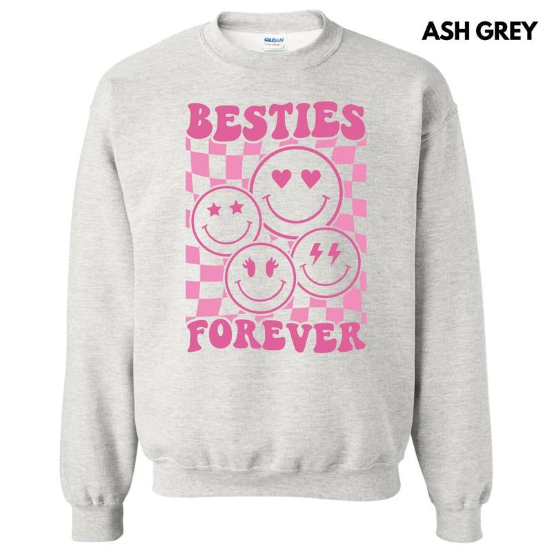 Besties Forever Sweatshirt 'NLB' T-Shirts, Hoodie | HypeDripTees.com