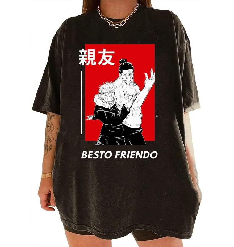 Besto Friendo Shirt, Aoi Todo Shirt, Itadori Shirt, Yuji Shirt, Besto Friendo Hoodie, Sweatshirt | HypeDripTees.com