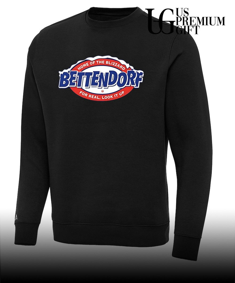 Bettendorf Blizzard home of the blizzard bettendorf for real look it up shirt