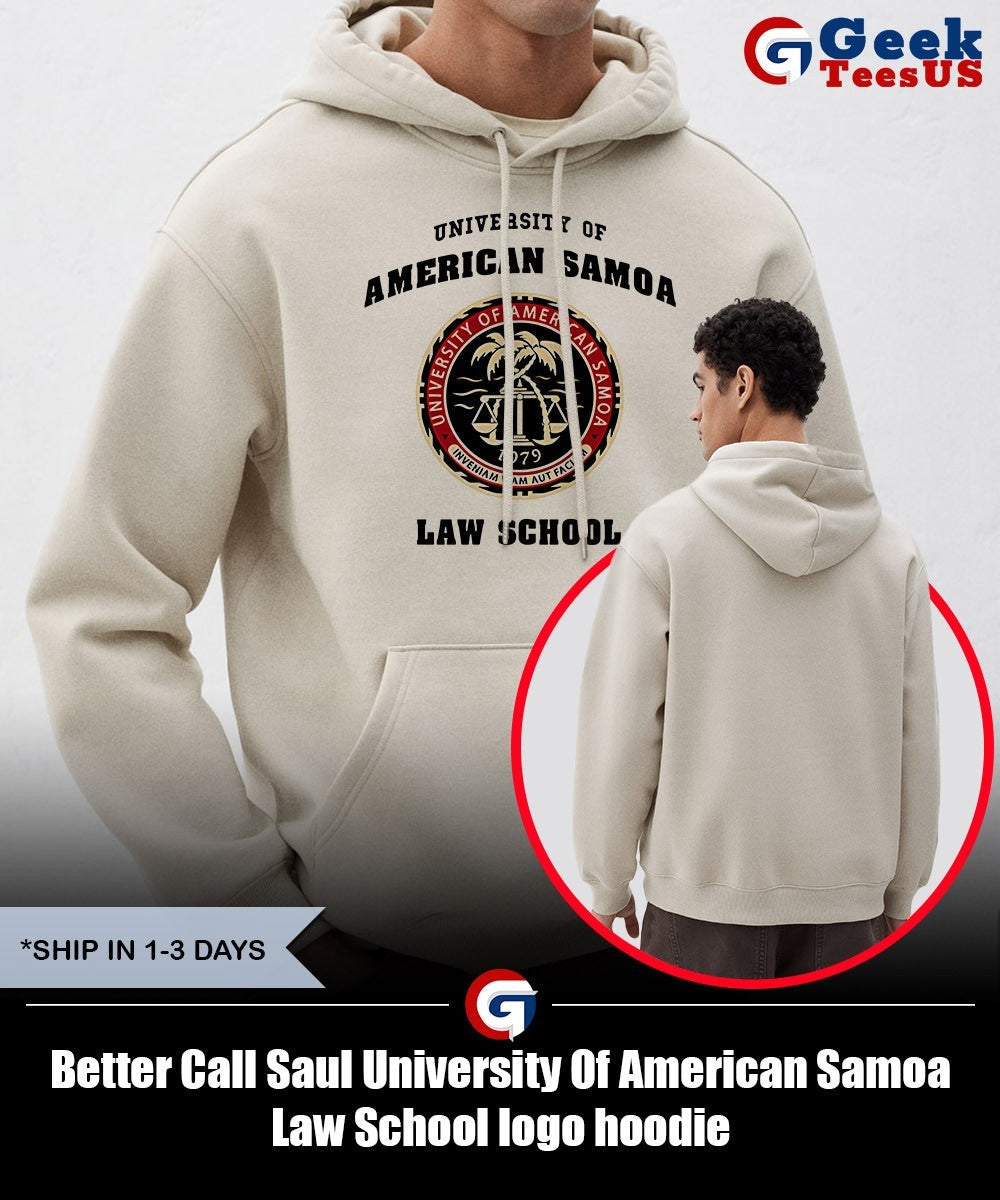 Better Call Saul University Of American Samoa Law School logo shirt