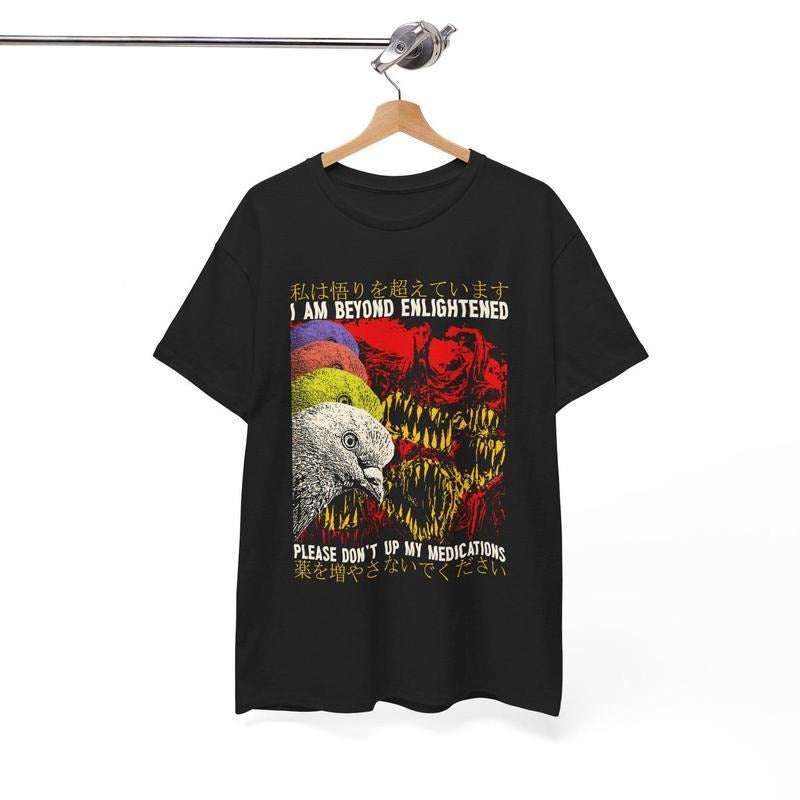 Beyond Enlightened Vintage Pigeon T-Shirt Hoodie, Sweatshirt | HypeDripTees.com