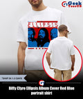 Biffy Clyro Ellipsis Album Cover Red Blue portrait shirt