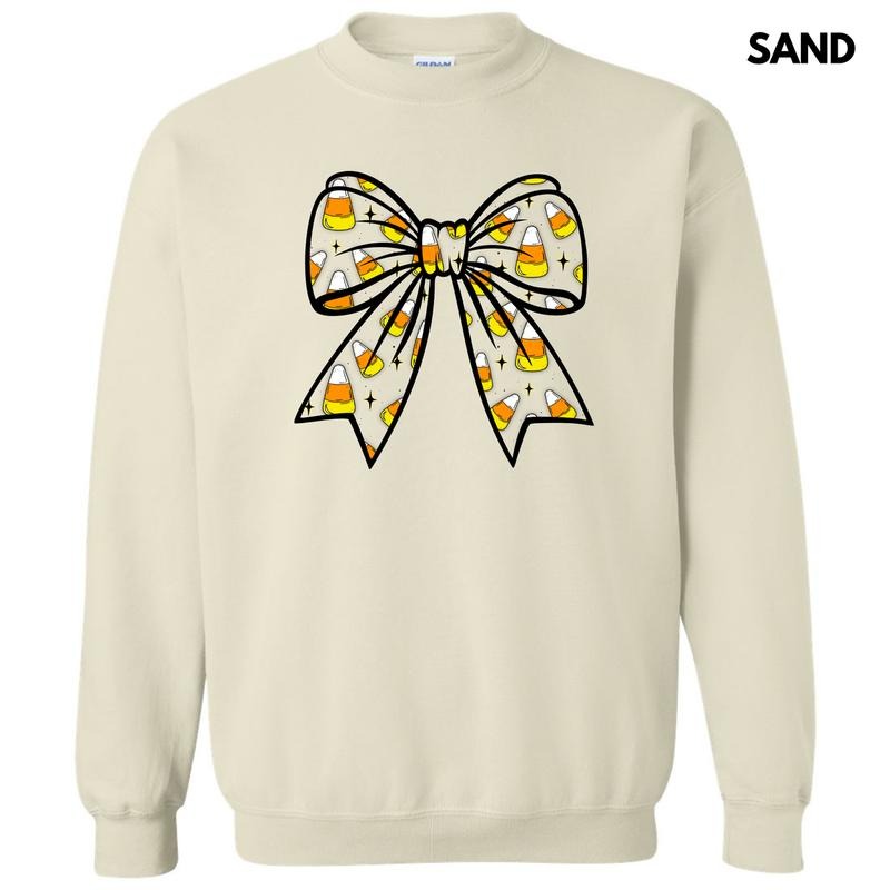 Big Candy Corn Bow Sweatshirt 'NLB' T-Shirts, Hoodie | HypeDripTees.com