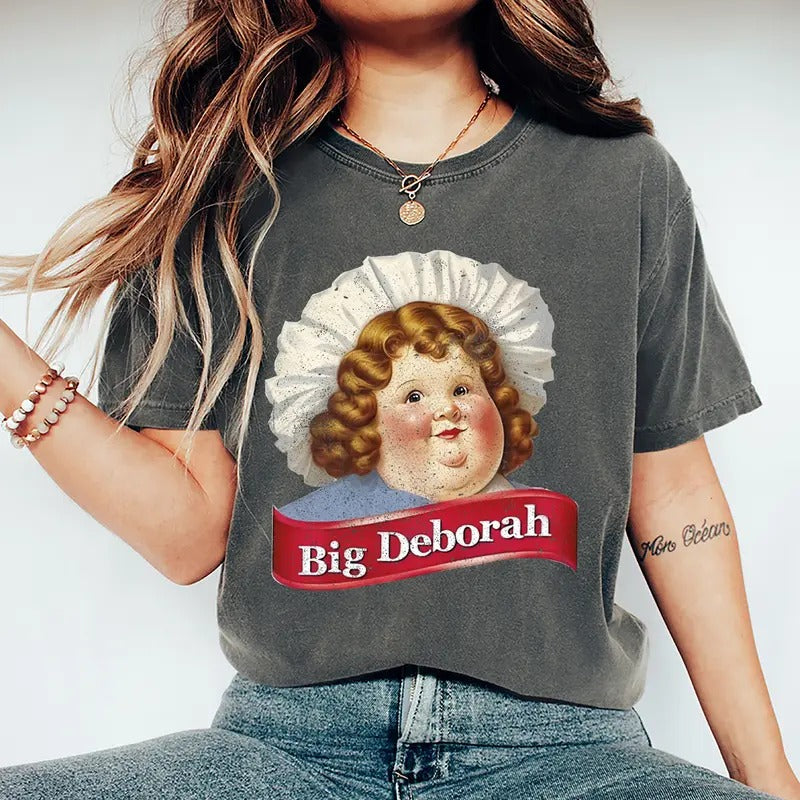 Big Deborah Cotton T-Shirt, Big Deborah Funny Tasteless Shirt, For Men, For Women, Men's T-Shirt Hoodie, Sweatshirt