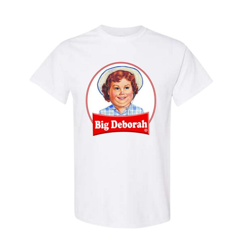 Big Deborah Cotton T-Shirt, For Men, For Women, Full Color, Full Size Hoodie, Sweatshirt | HypeDripTees.com