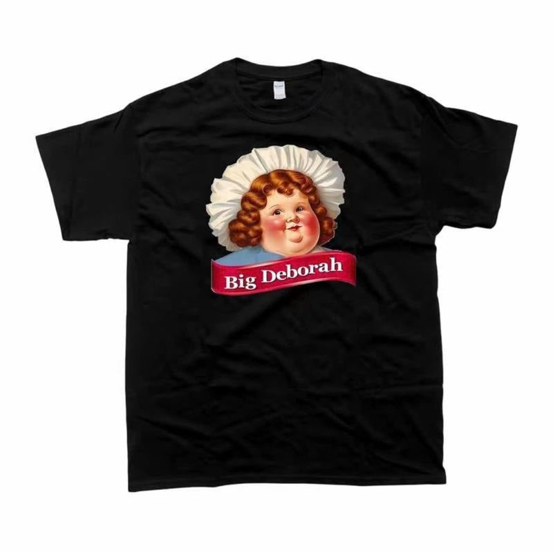 Big Deborah Cotton T-Shirt, Unisex Tshirt For Men And Women, Women's Tshirt Hoodie, Sweatshirt | HypeDripTees.com