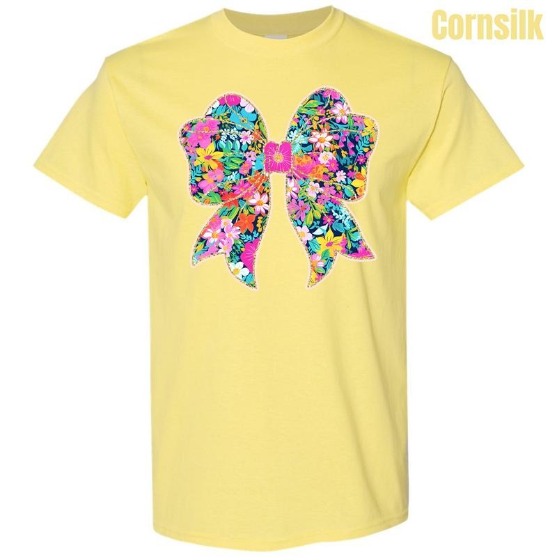 Big Ditzy Bow Gildan Short Sleeve T-Shirt 'NLB' Hoodie, Sweatshirt | HypeDripTees.com