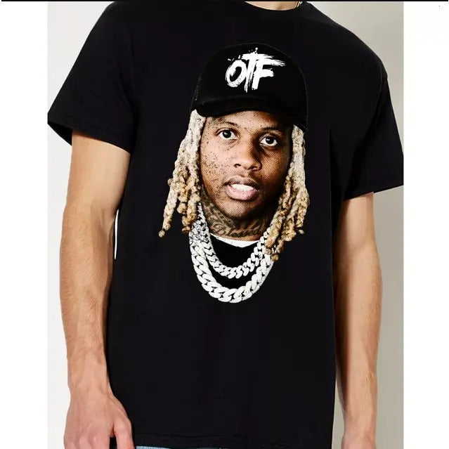 Big Face Rap L Durk T Shirt OTF Tee Hoodie, Sweatshirt | HypeDripTees.com