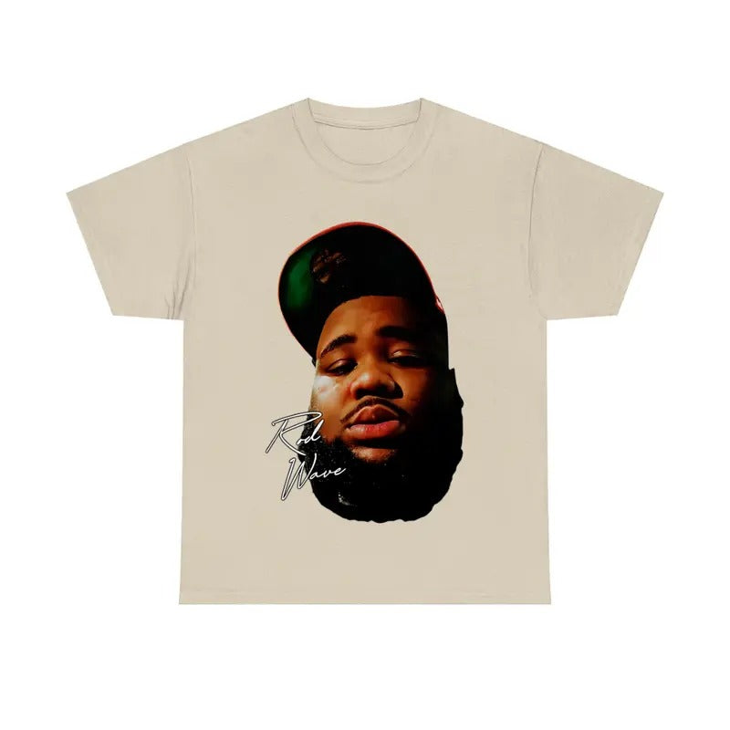 Big Face Rod Wave Sand Shirt - Rapper t shirt - hip hop shirt Hoodie, Sweatshirt | HypeDripTees.com