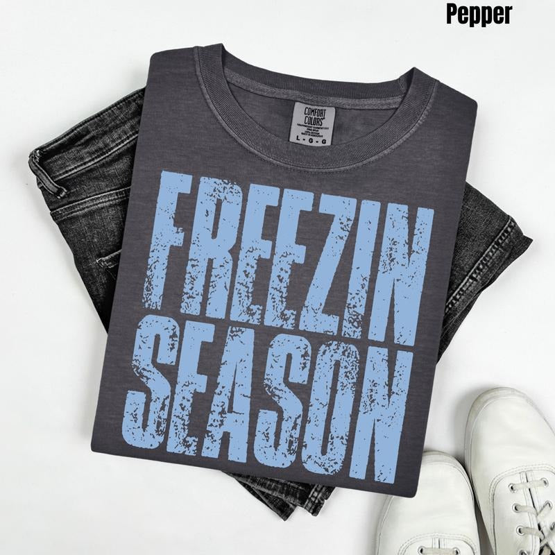 Big Freezin Season Comfort Colors T-Shirt 'NLB' Hoodie, Sweatshirt | HypeDripTees.com
