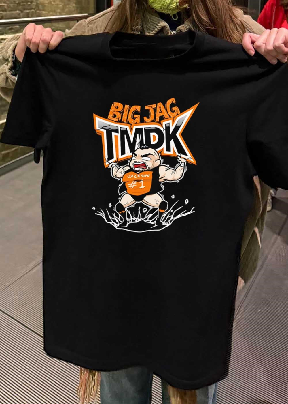 Big Jag TMDK Cartoon Wrestler Character Men’s T-Shirt