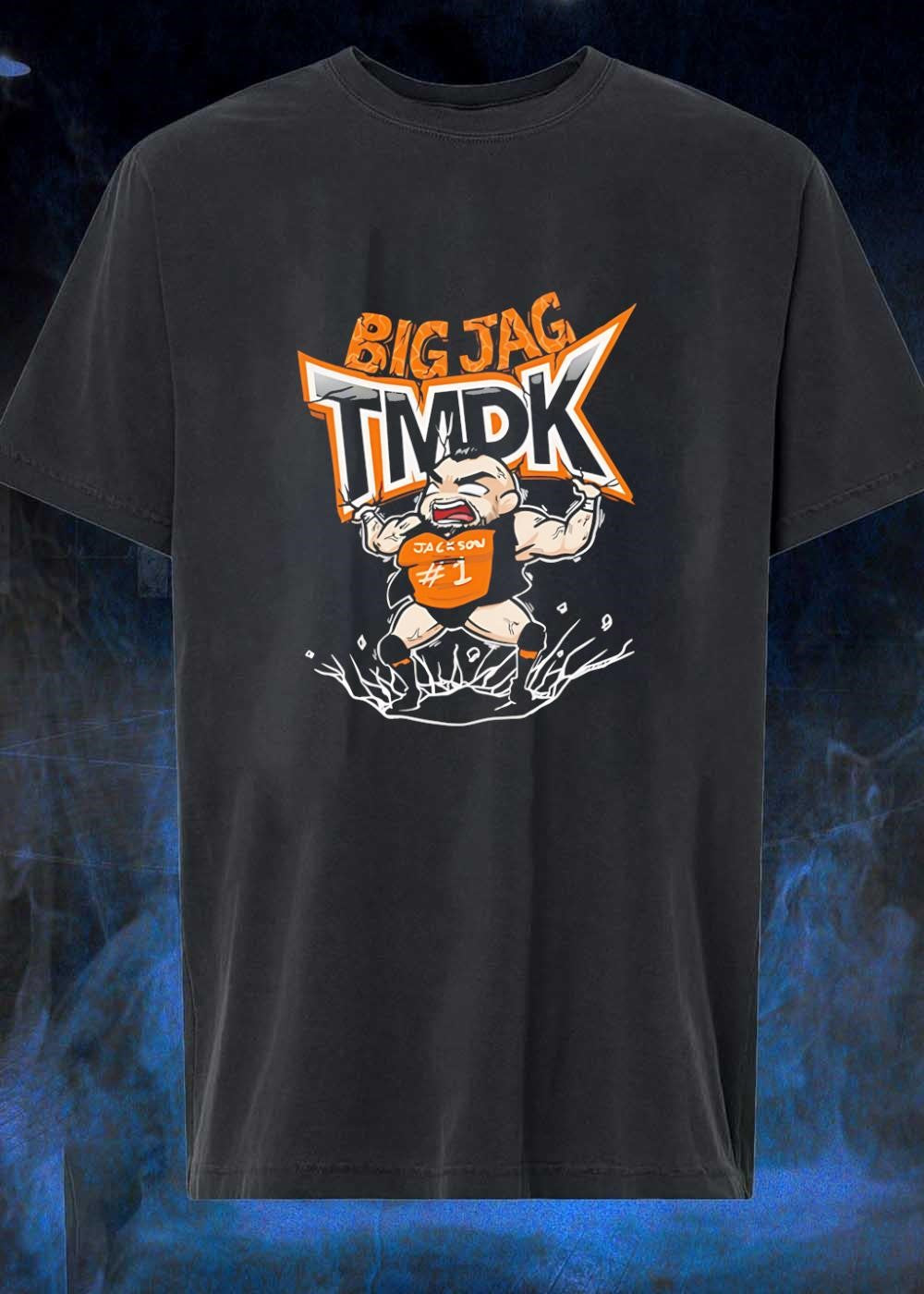 Big Jag TMDK Cartoon Wrestler Character Men’s T-Shirt