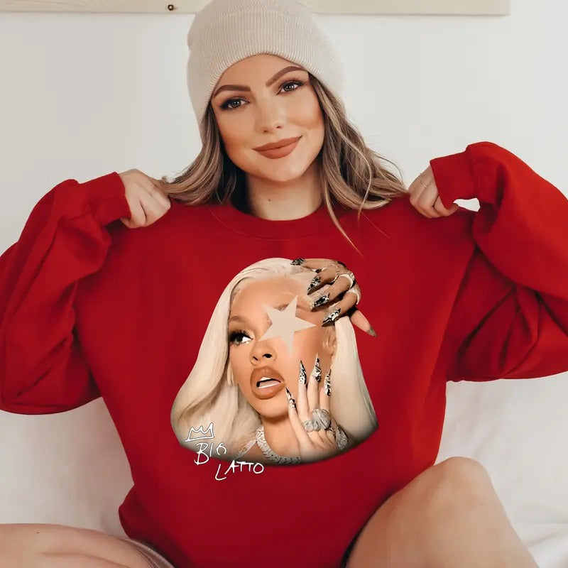 Big Lattoo Bold Rap Sweatshirt - Perfect for Making a Statement in Hip Hop Fashion T-Shirts, Hoodie | HypeDripTees.com